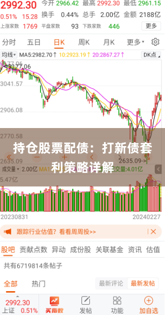 持仓股票配债：打新债套利策略详解